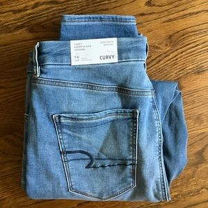 AE Curvy Super Hi-Rise Jegging NWT